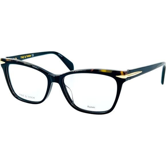 Rag & Bone RNB 3021 Womens Eyeglass Frame Black - Picture 1 of 5